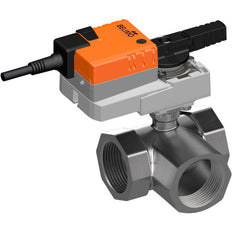 Belimo Válvula De Bola De 3 Vías Rp2 Kvs24 100-240VAC 90s 2/3-Punto 10Nm IP54 R3050-BL3/NR230A