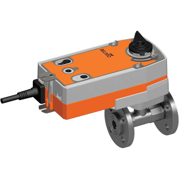 Belimo Válvula Modulante DN25 Brida Kvs10 24-125VDC/24-240VAC Prueba De Fallos NO 75s 2-Punto 10Nm IP54 SPDT R6025R10-B2/NRFA-S2-O