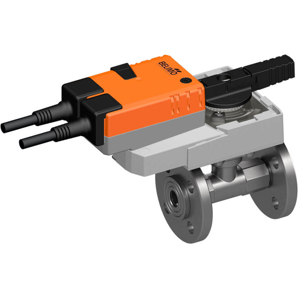 Belimo Ball Valve DN15 Flange Kvs15 24VAC/DC 9s 2-point 16Nm IP54 R6015R-B1/SRQ24A
