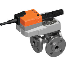 Belimo Válvula Modulante De 3 Vías DN25 Brida Kvs10 24VAC/DC 90s 2-10V 20Nm IP54 R7025R10-B2/SR24A-SR