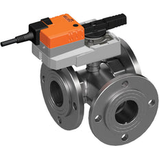Belimo Válvula Modulante De 3 Vías DN50 Brida Kvs25 24VAC/DC 90s 0-10V 20Nm IP54 R7050R25-B3/SR24A-SZ