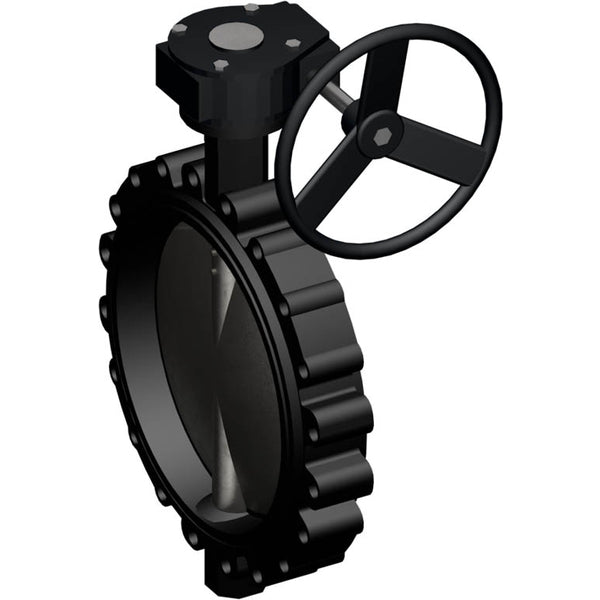 Belimo Válvula Mariposa DN600/PN16 Lug GGG40 EPDM Engranaje Helicoidal D6600NL/ZD6N-S600
