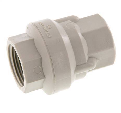 G 1'' Válvula Antirretorno De Polipropileno 0.02-6 Bar (0.29-87 Psi)