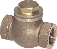 G 2-1/2'' Red Brass Lift Check Valve 16 bar (232 psi) Heavy Duty