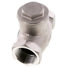 G 1-1/4'' Stainless Steel Swing Check Valve 16 bar (232 psi) Metal Seal
