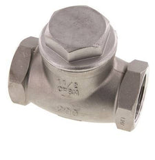 G 2-1/2'' Stainless Steel Swing Check Valve 16 bar (232 psi) Metal Seal
