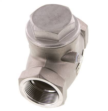 G 3'' Stainless Steel Swing Check Valve 16 bar (232 psi) Metal Seal