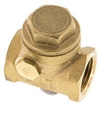 G 1/2'' Latón Válvula Antirretorno De Clapeta 12 Bar (174 Psi) Sello Metálico