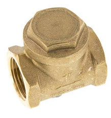 G 1'' Latón Válvula Antirretorno De Clapeta 12 Bar (174 Psi) Sello Metálico