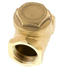 G 1'' Brass Swing Check Valve 12 bar (174 psi) NBR Soft Seal