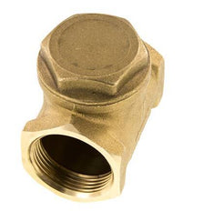 G 1-1/4'' Latón Válvula Antirretorno De Clapeta 10 Bar (145 Psi) Sello Blando NBR
