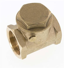 G 1-1/2'' Latón Válvula Antirretorno De Clapeta 10 Bar (145 Psi) Sello Blando