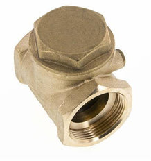 G 1-1/2'' Latón Válvula Antirretorno De Clapeta 10 Bar (145 Psi) Sello Blando