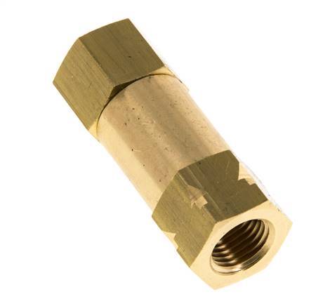 G 1/4'' Female Threaded Brass Check Valve 0.4-40 bar (5.8-580 psi)