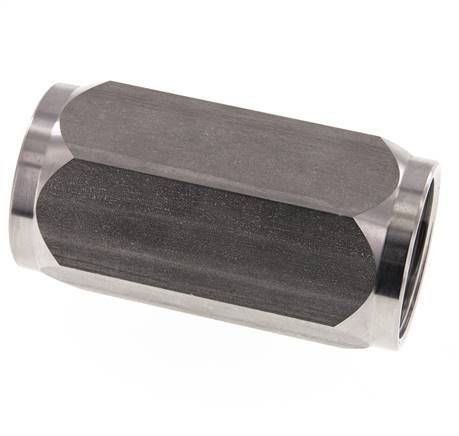G 1-1/2'' Válvula Antirretorno Hidráulica Acero Inoxidable 0.5-250 Bar (72.5-3625 Psi)