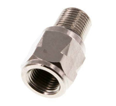 R/Rp 1/8'' M/F Mini Válvula Antirretorno Niquelado Latón 10 Bar (145 Psi) NBR Con Resorte