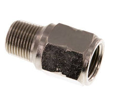 R/Rp 3/8'' M/F Mini Check Valve Nickel-Plated Brass 10 bar (145 psi) FKM With Spring