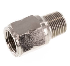 R/Rp 3/8'' M/F Mini Válvula Antirretorno Niquelada Latón 10 Bar (145 Psi) FKM Sin Resorte