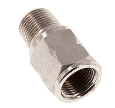 R/Rp 3/8'' M/F Mini Válvula Antirretorno Niquelada Latón 10 Bar (145 Psi) FKM Sin Resorte