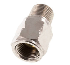 R/Rp 3/8'' M/F Mini Válvula Antirretorno Niquelada Latón 10 Bar (145 Psi) FKM Sin Resorte