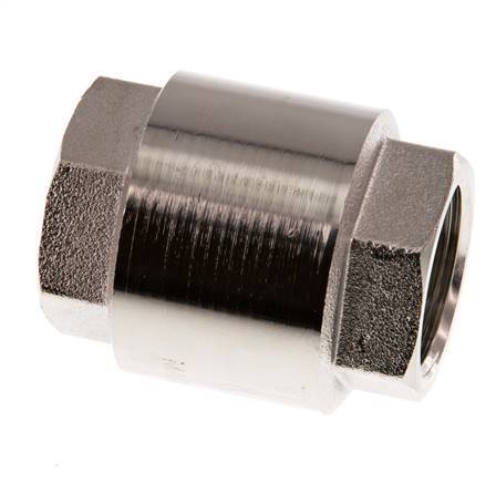 G 3/4'' Válvula Antirretorno Niquelada Latón 12 Bar (174 Psi)