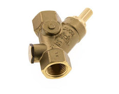Rp 1/2'' Brass Y Check Valve 16 bar (232 psi) NBR
