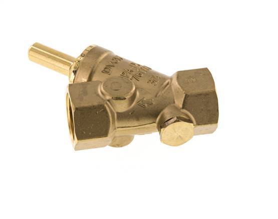 Rp 3/4'' Latón Válvula De Retención Tipo Y 16 Bar (232 Psi) NBR