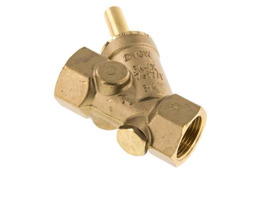 Rp 3/4'' Latón Válvula De Retención Tipo Y 16 Bar (232 Psi) NBR