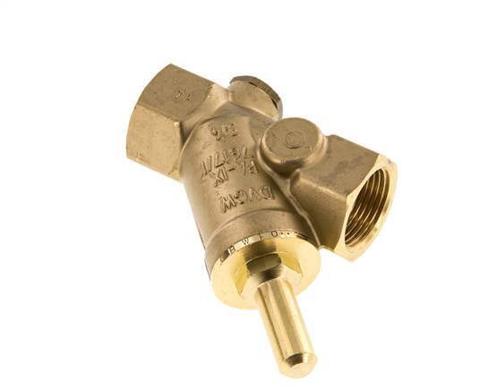 Rp 3/4'' Latón Válvula De Retención Tipo Y 16 Bar (232 Psi) NBR