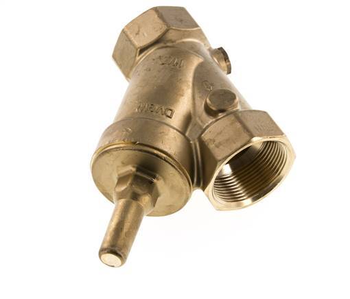 Rp 1-1/2'' Brass Y Check Valve 16 bar (232 psi) NBR