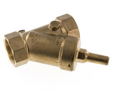 Rp 1-1/2'' Brass Y Check Valve 16 bar (232 psi) NBR
