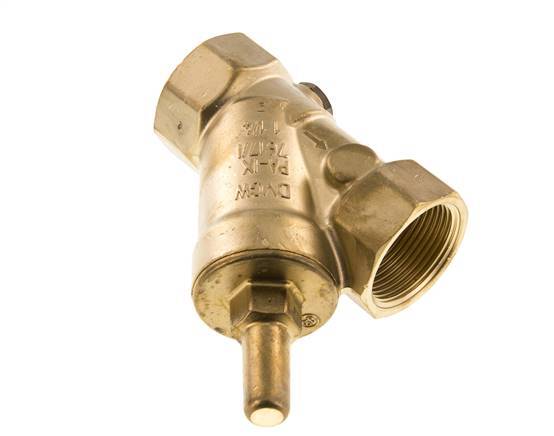 Rp 1-1/4'' Brass Y Check Valve Drinking Water 10 bar (145 psi) EPDM