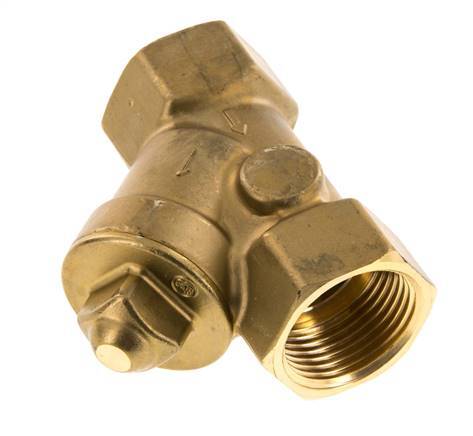Rp 1'' Brass Y Check Valve 10 bar (145 psi) NBR