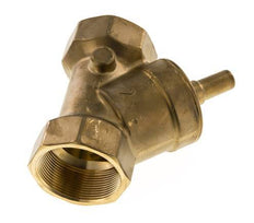 Rp 1-1/2'' Brass Y Check Valve 16 bar (232 psi) FKM