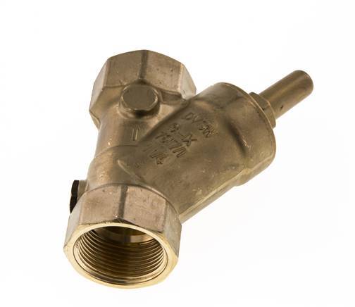 Rp 3/4'' Brass Y Check Valve 10 bar (145 psi) FKM