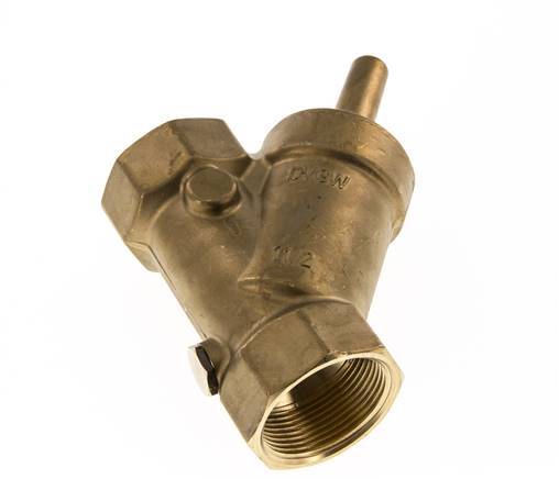 Rp 2'' Brass Y Check Valve 10 bar (145 psi) FKM