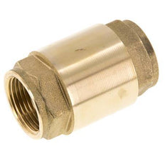 G 1'' Brass Check Valve For Vacuum -0.95..25 bar (-13.7..362.5 psi)
