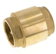 G 2'' Brass Check Valve For Vacuum -0.95..18 bar (-13.7..261 psi)