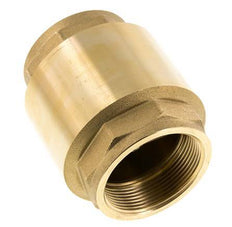 G 2-1/2'' Brass Check Valve For Vacuum -0.95..12 bar (-13.7..174 psi)