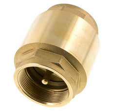 G 2-1/2'' Brass Check Valve For Vacuum -0.95..12 bar (-13.7..174 psi)