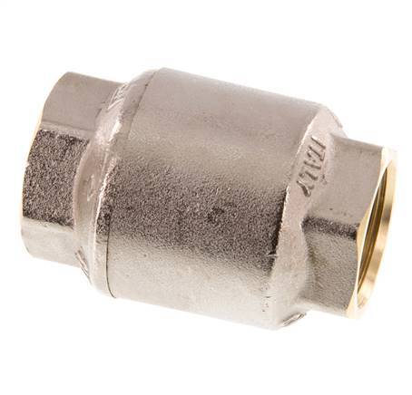 G 3/4'' Nickel-Plated Brass Check Valve 20 bar (290 psi) NBR