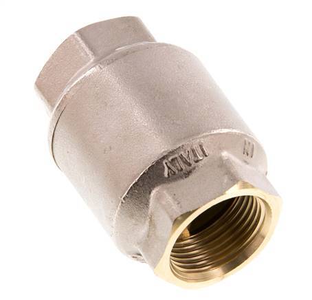 G 3/4'' Nickel-Plated Brass Check Valve 20 bar (290 psi) NBR