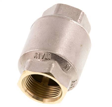 G 3/4'' Nickel-Plated Brass Check Valve 20 bar (290 psi) NBR