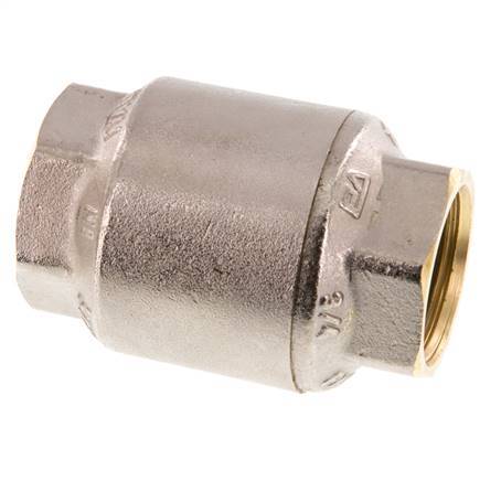G 3/4'' Nickel-Plated Brass Check Valve 20 bar (290 psi) NBR