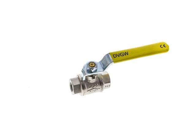 Válvula De Bola De Latón De 2 Vías Para Oxígeno Rp 1/4 Pulgadas PN 63