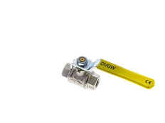 Válvula De Bola De Latón De 2 Vías Para Oxígeno Rp 1/4 Pulgadas PN 63