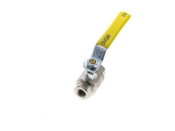 Válvula De Bola De Latón De 2 Vías Para Oxígeno Rp 1/4 Pulgadas PN 63