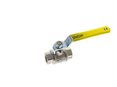 Válvula De Bola De Latón De 2 Vías Para Oxígeno Rp 3/8 Pulgadas PN 63