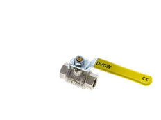 Válvula De Bola De Latón De 2 Vías Para Oxígeno Rp 3/8 Pulgadas PN 63