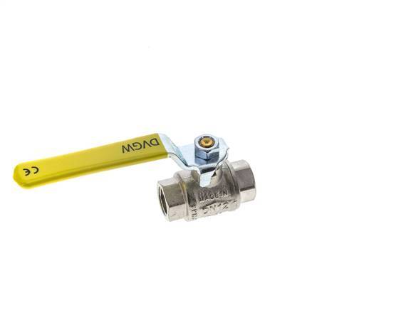 Válvula De Bola De Latón De 2 Vías Para Oxígeno Rp 3/8 Pulgadas PN 63